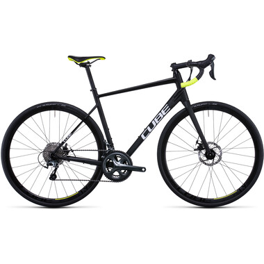 Bicicleta de carrera CUBE ATTAIN RACE DISC Shimano Tiagra 34/50 Negro 2022 0